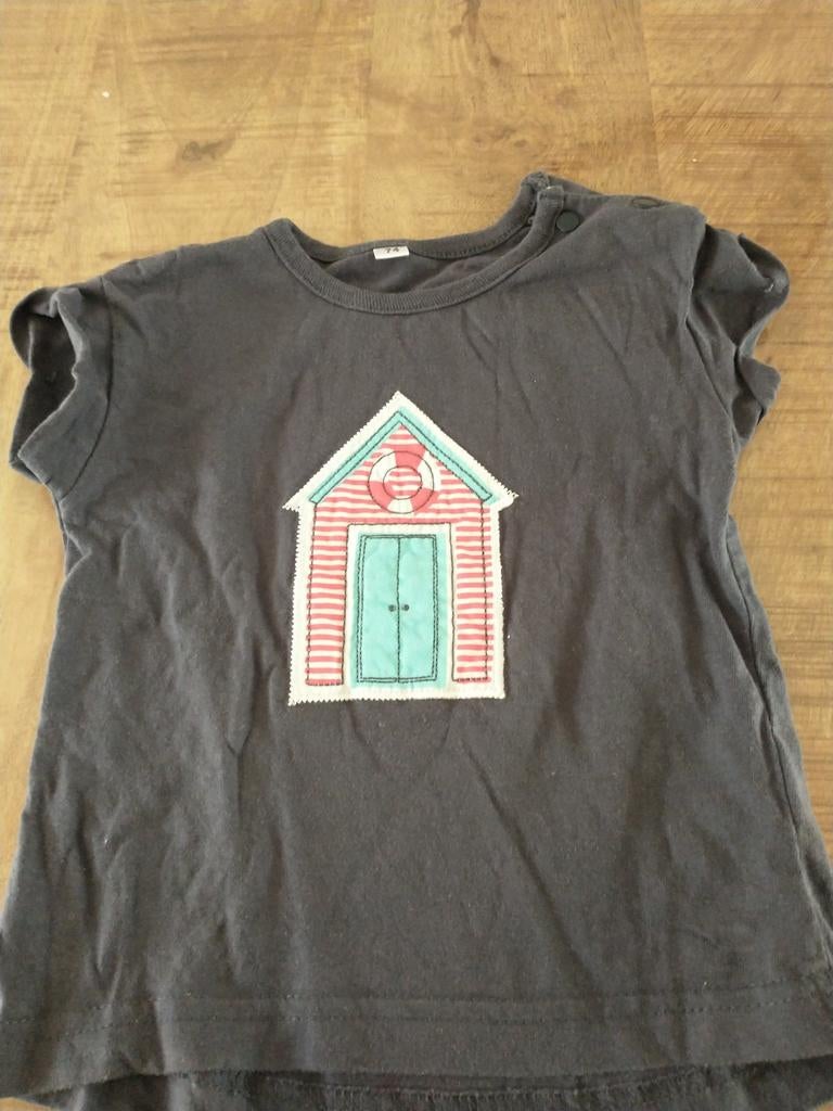 Tshirt maat 74, Kinderen en Baby's, Babykleding | Maat 74, Zeeman, Gebruikt, Jongetje of Meisje, Ophalen of Verzenden