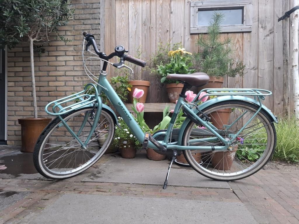 Stevige meisjesfiets Batavus Star 22/24 inch, Fietsen en Brommers, Fietsen | Meisjes, Ophalen, Versnellingen, Batavus, Gebruikt