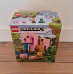Lego Minecraft het varkenshuis 21170, Ophalen of Verzenden, Gebruikt, Complete set, Lego