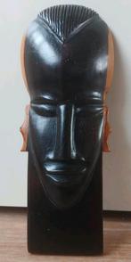 Vintage houten Afrikaans wandmasker., Ophalen of Verzenden