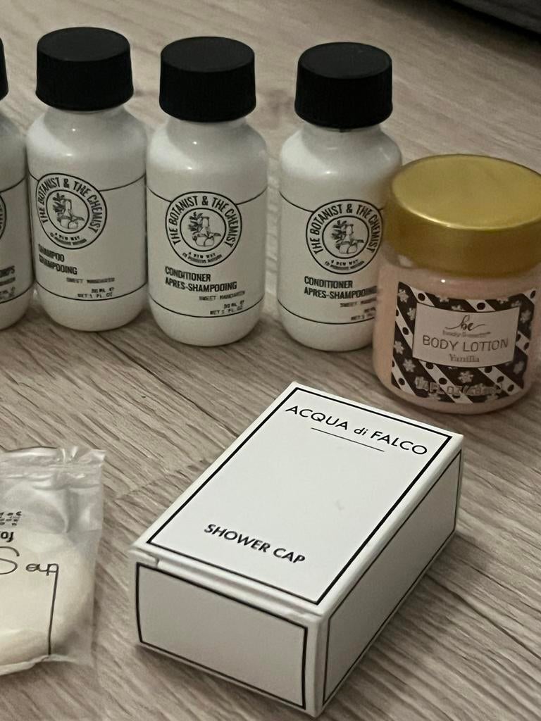 Nieuwe travelsize verzorgingsproducten - Ideaal voor op reis, Verzenden, Nieuw, Bad & Douche