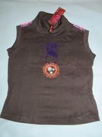 Mouwloos coltruitje donkergrijs met print Top Five NIEUW 116, Top Five, Meisje, Nieuw, Ophalen of Verzenden