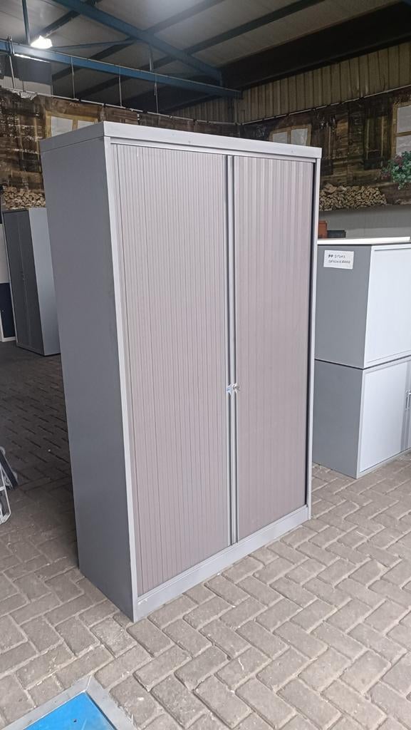 Mewaf metalen roldeurkast, Garagekast, Gebruikt, 100 tot 150 cm, R, Met slot