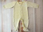 Geel/wit gestreept pakje Hema maat 68, Ophalen of Verzenden, Gebruikt, Jongetje of Meisje, Pakje