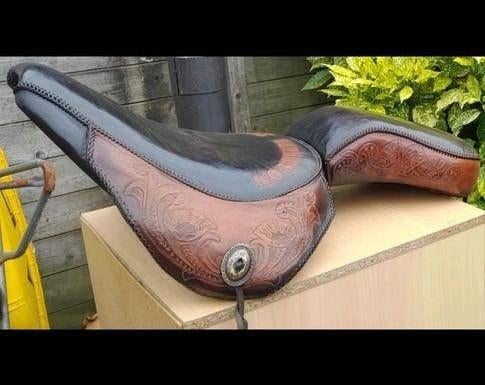 Harley Davidson zadel + duoseat., Motoren, Onderdelen | Harley-Davidson, Ophalen of Verzenden