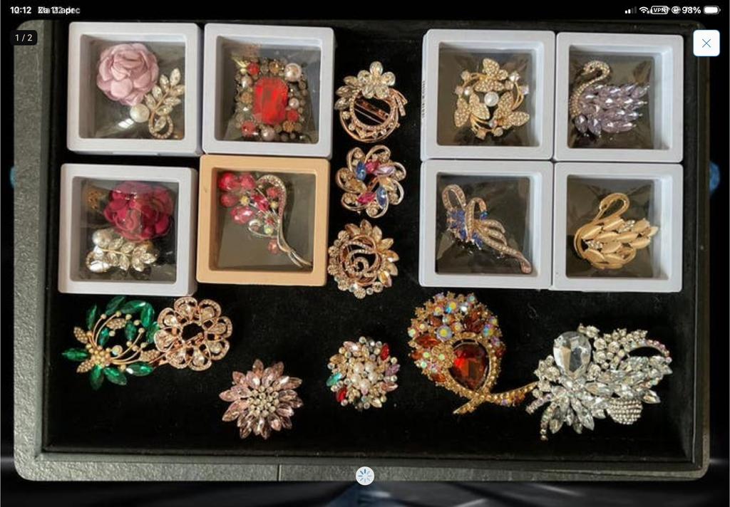 Broches, Sieraden, Tassen en Uiterlijk, Broches, Ophalen of Verzenden, Nieuw, Overige kleuren, Overige materialen