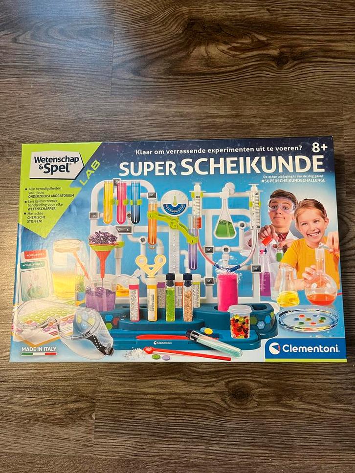Clementoni Super Scheikunde Wetenschap & Spel Lab - Nieuw, Kinderen en Baby's, Speelgoed | Educatief en Creatief, Nieuw, Ontdekken
