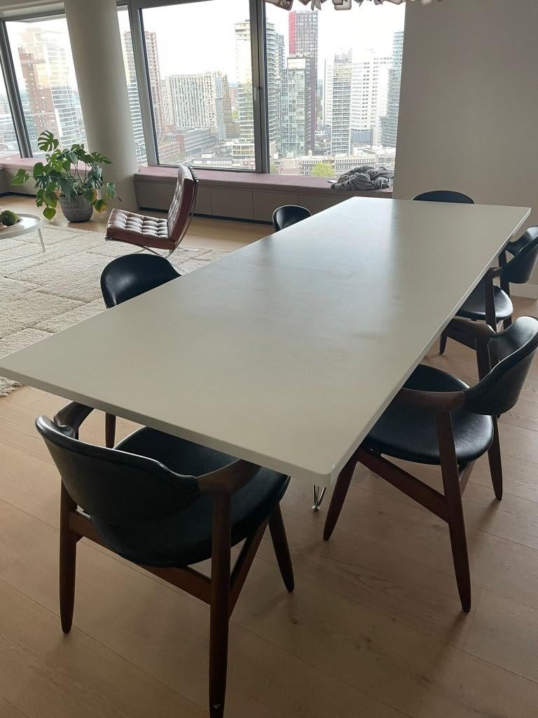 Bonaldo Octa tafelblad 250x100 cm - zwaar MDF - topkwaliteit, Ophalen, 200 cm of meer, 50 tot 100 cm, Zo goed als nieuw
