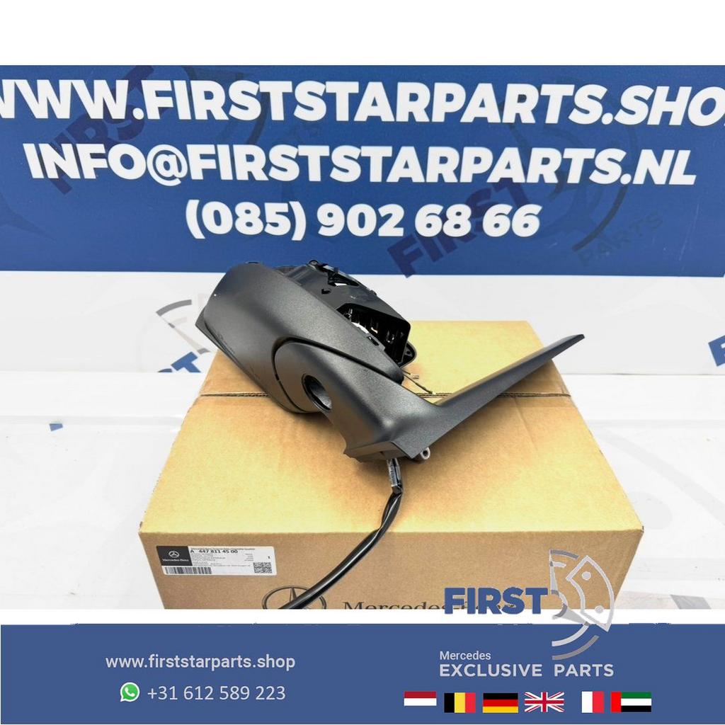 W447 SPIEGEL RECHTS zijspiegel Mercedes EQV / V KLASSE / E V, Gebruikt, -, Ophalen of Verzenden, -