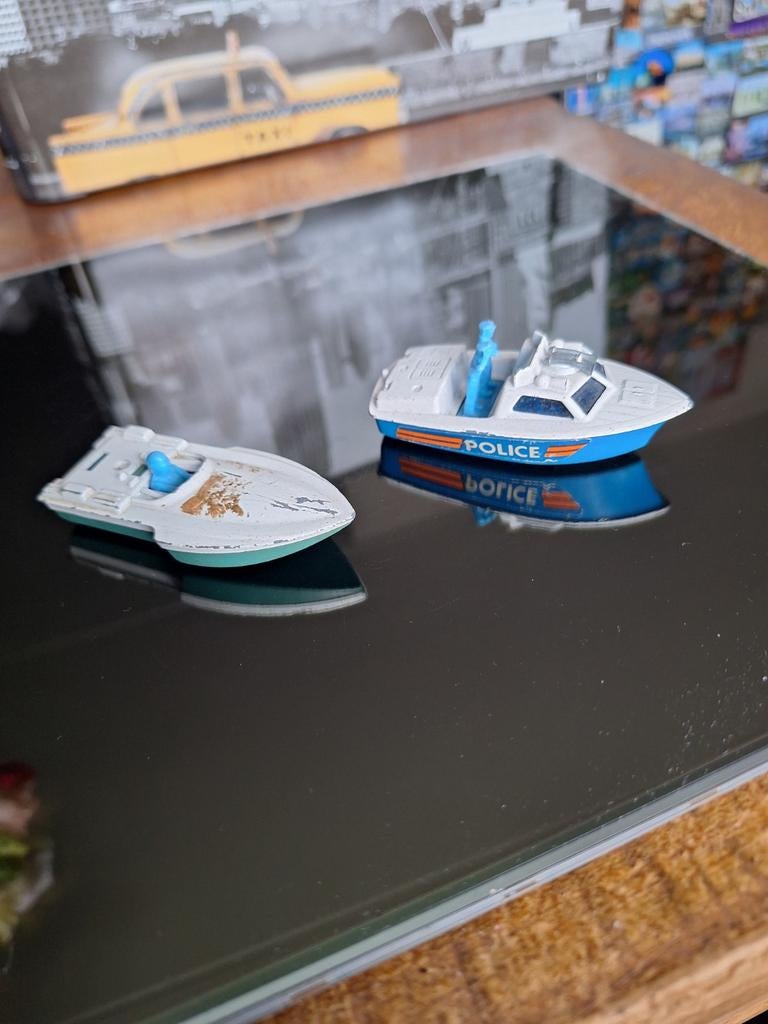 2x matchbox bootje, Hobby en Vrije tijd, Modelbouw | Boten en Schepen, Gebruikt, Overige merken, Ophalen of Verzenden