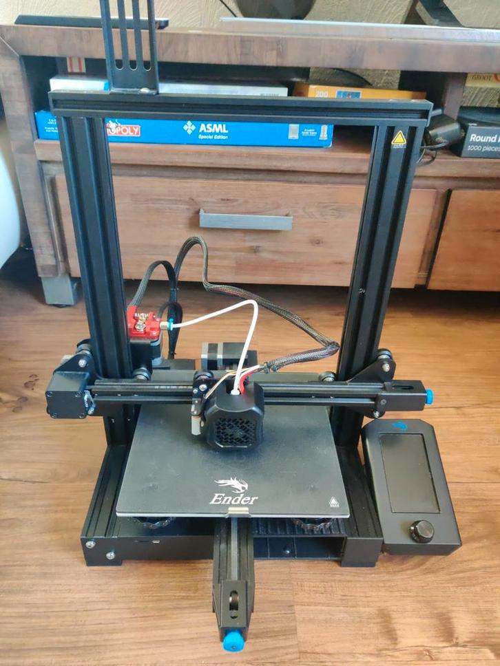 Ender 3 V2 3D-printer met BL-Touch en upgrades, Computers en Software, 3D Printers, Gebruikt, Ophalen