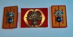 Compleet setje garde grenadiers, Verzamelen, Ophalen of Verzenden, Landmacht, Nederland, Embleem of Badge