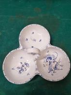 serveerschaal blauw wit geschilderd antiek, Ophalen of Verzenden, 'T Olde Gre-j, Info@toldegrej.nl, Endepoelstraat 20f Didam