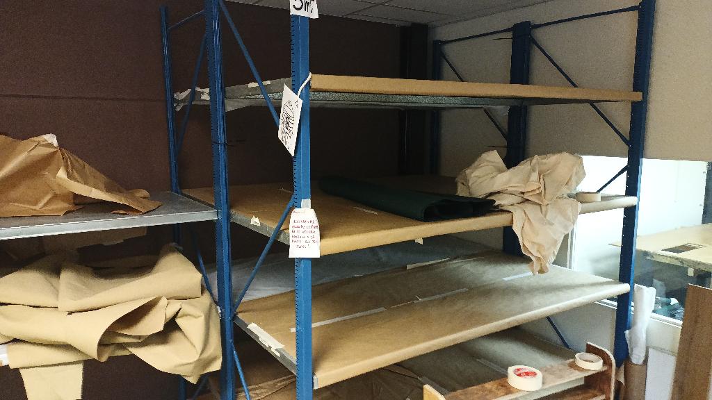 GRATIS Magazijn Legbordstelling, Ophalen