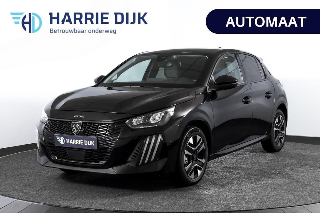 Peugeot 208 1.2 Hybrid 110 e-DCS6 Allure | Dig. Cockpit | Ad, 1195 kg, Gebruikt, 1199 cc, Zwart