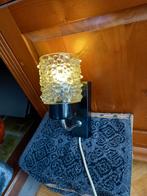 Vintage jaren 50/60 Raak of Massive wandlampje., Huis en Inrichting, Lampen | Wandlampen, Ophalen of Verzenden, Gebruikt, Glas