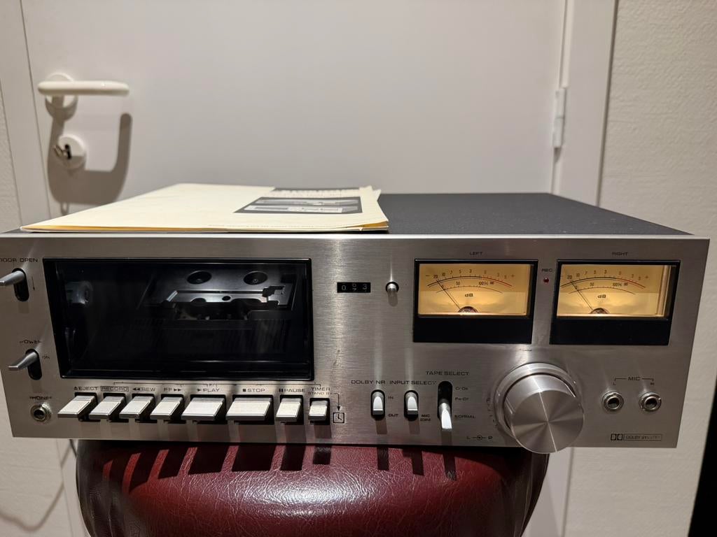 Technics RS-615 US cassette deck met nazicht, Ophalen of Verzenden, Overige merken