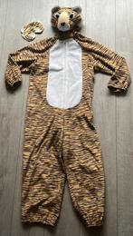 Verkleedpak tijger met masker 134/140, Kinderen en Baby's, Ophalen of Verzenden, Zo goed als nieuw, 134 t/m 140, Jongen of Meisje