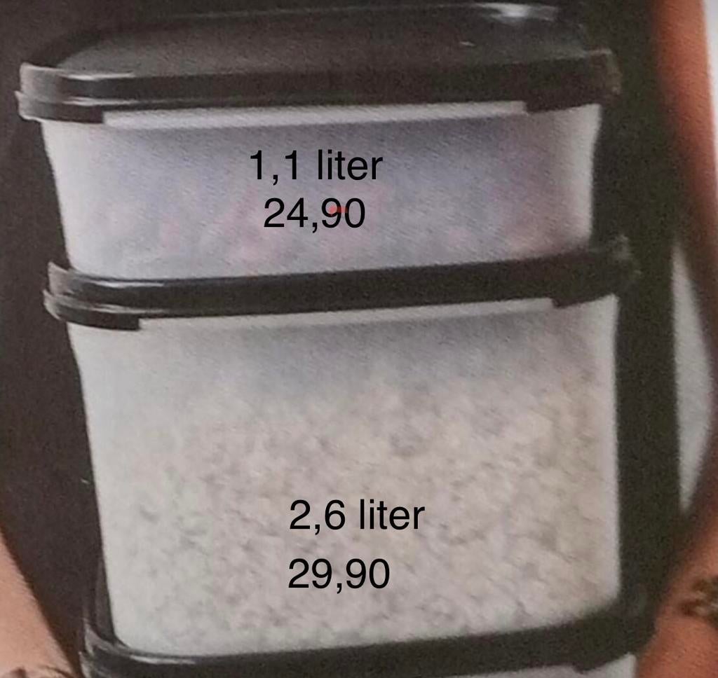 Tupperware Ruimtespaarder per stuk vanaf, Huis en Inrichting, Keuken | Tupperware, Nieuw, Bus of Trommel, Wit, Ophalen of Verzenden