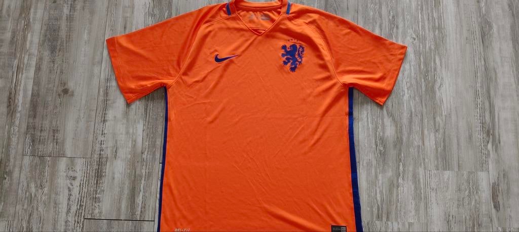 Nederlands Elftal Wedstrijdshirt - 2016 - Oranje - Holland, Maat XL, Ophalen of Verzenden, Zo goed als nieuw, Shirt