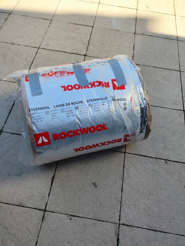 Rockwool Steenwol Spijkerflensdeken 120mm - Nieuw, Ophalen, Overige materialen, Overige typen, Nieuw