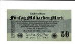Duitsland, 50 Milliarden 26.10.1923, Verzenden, Duitsland