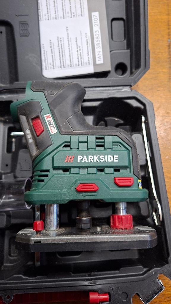 Parkside accu bovenfrees, Ophalen of Verzenden, Zo goed als nieuw