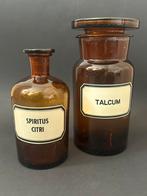 Antieke Set Apothekerspotten, Antiek en Kunst, Ophalen of Verzenden