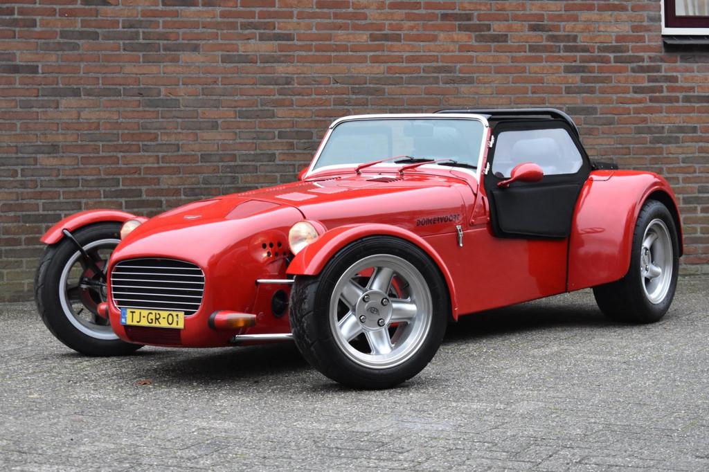 Donkervoort S8 2.0 S8AT '90 162 pk 2.0 Turbo Leder Inruil mo, Auto's, Donkervoort, Achterwielaandrijving, Gebruikt, Zwart, 4 cilinders