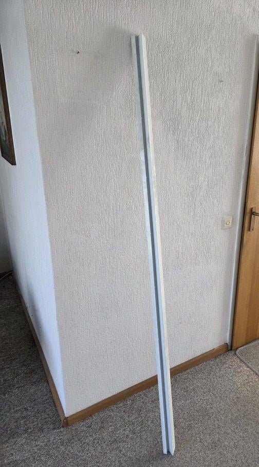 U profiel aluminium wit 199.5cm 18mm (1), Ophalen, Zo goed als nieuw, Aluminium