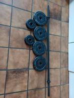 Gewichten halter 4 x 2,5 kg en 2 x 1 kg., Ophalen, Gebruikt, Benen, Halterset