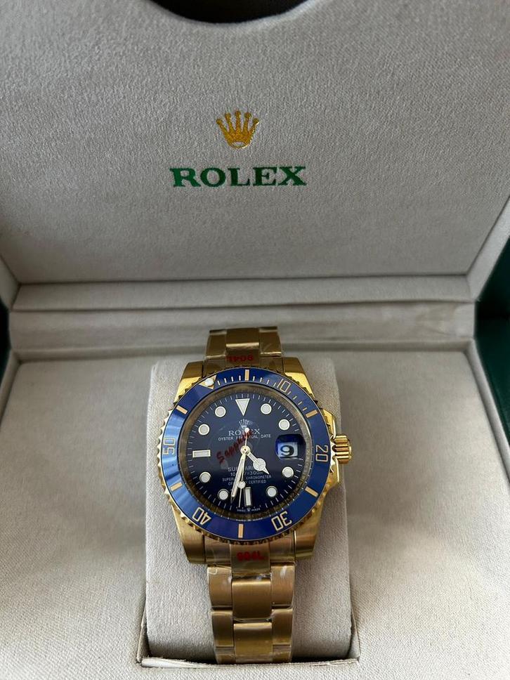 Rolex Submariner Date | €150, Sieraden, Tassen en Uiterlijk, Sporthorloges, Nieuw, iOS, Blauw, Waterdicht, Ophalen of Verzenden