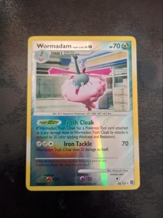 Wormadam 43/132 Reverse Holo, Verzenden