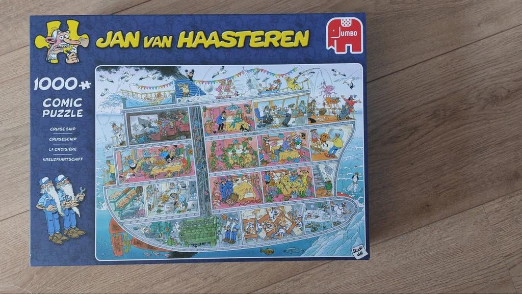 Jan van Haasteren Comic Puzzle Cruise Ship 1000 stukjes, Ophalen of Verzenden