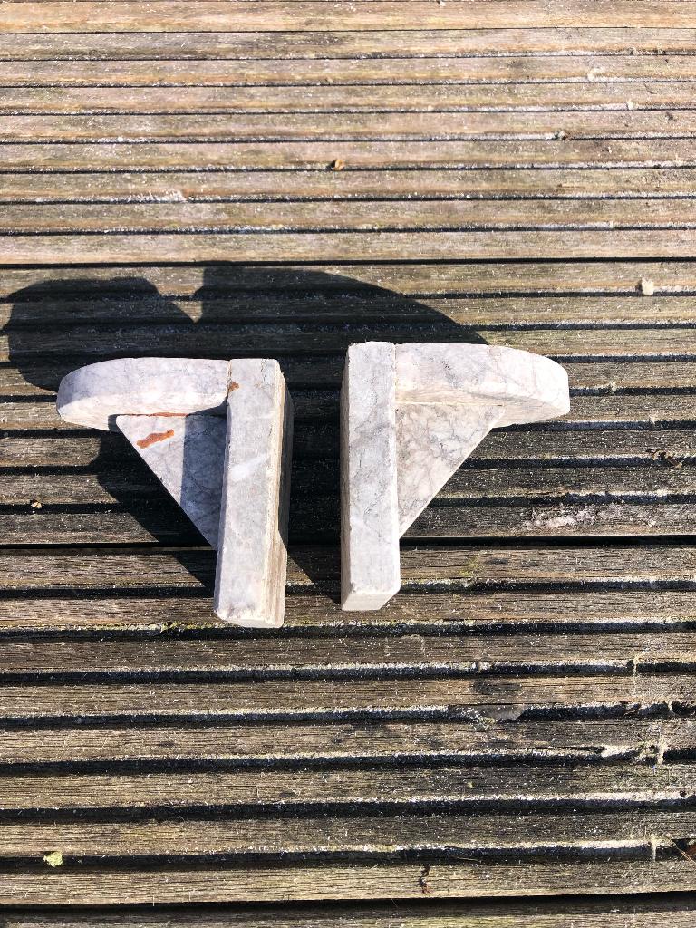 Boekensteun (marmer), Huis en Inrichting, Ophalen, Zo goed als nieuw