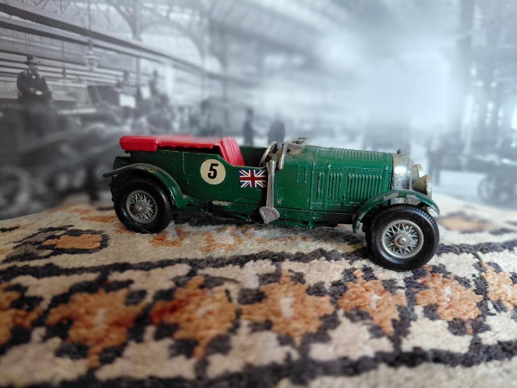 bentley 1929 4 liter by lesney, Ophalen of Verzenden, Gebruikt, Auto, Matchbox
