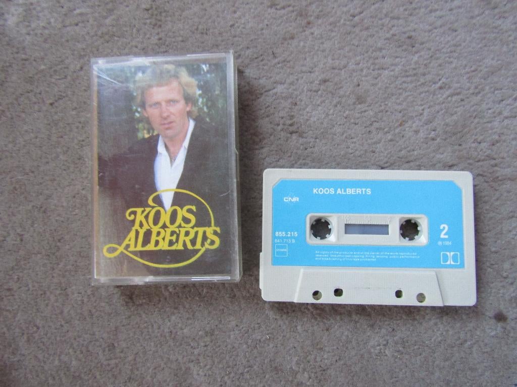 Cassette: Koos Alberts - Koos Alberts, Cd's en Dvd's, Cassettebandjes, Gebruikt, 1 bandje, Ophalen of Verzenden, Origineel