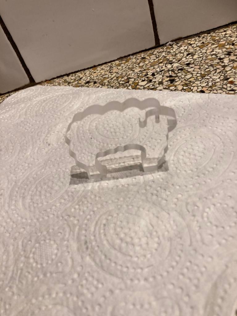 Beeldje schaap, Ophalen of Verzenden, Zo goed als nieuw, Dier