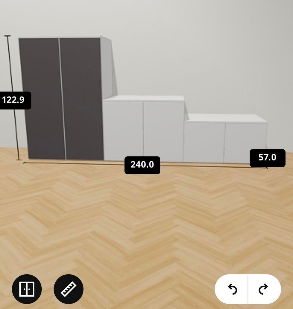 IKEA Platsa kledingkast - opbergkast | kast | divers, Ophalen, Gebruikt