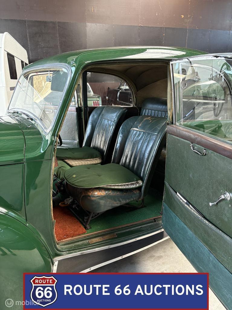 Lanchester LD10 Saloon | 1951 | Route 66 Auctions, Auto's, Overige merken, Overige carrosserieën, Zwart, Bedrijf