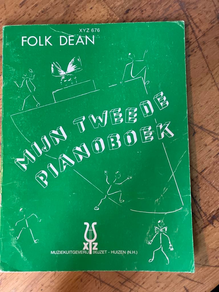 Mijn Tweede Pianoboek - Folk Dean, Muziek en Instrumenten, Bladmuziek, Gebruikt, Overige genres, Les of Cursus, Ophalen of Verzenden