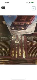 Bestek solingen (Berghof) verguld, Antiek en Kunst, Ophalen of Verzenden