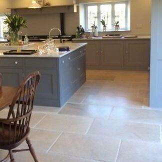 BOURGONDISCHE DALLEN KALKSTEEN VLOEREN TEGELS BOURGOGNE, Ophalen of Verzenden, Nieuw, 75 m² of meer