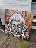 Schilderij Boeddha hoofd, Ophalen