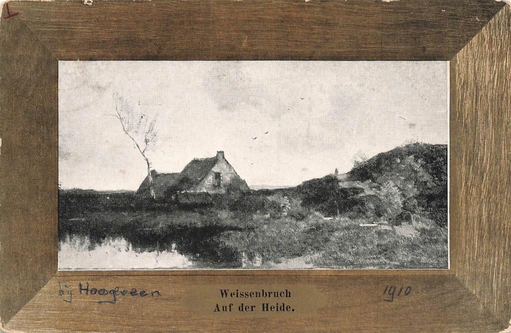 Weissenbruch, Auf der Heide bij Hoogeveen  1910, Ophalen of Verzenden, Voor 1920, Gelopen, Drenthe