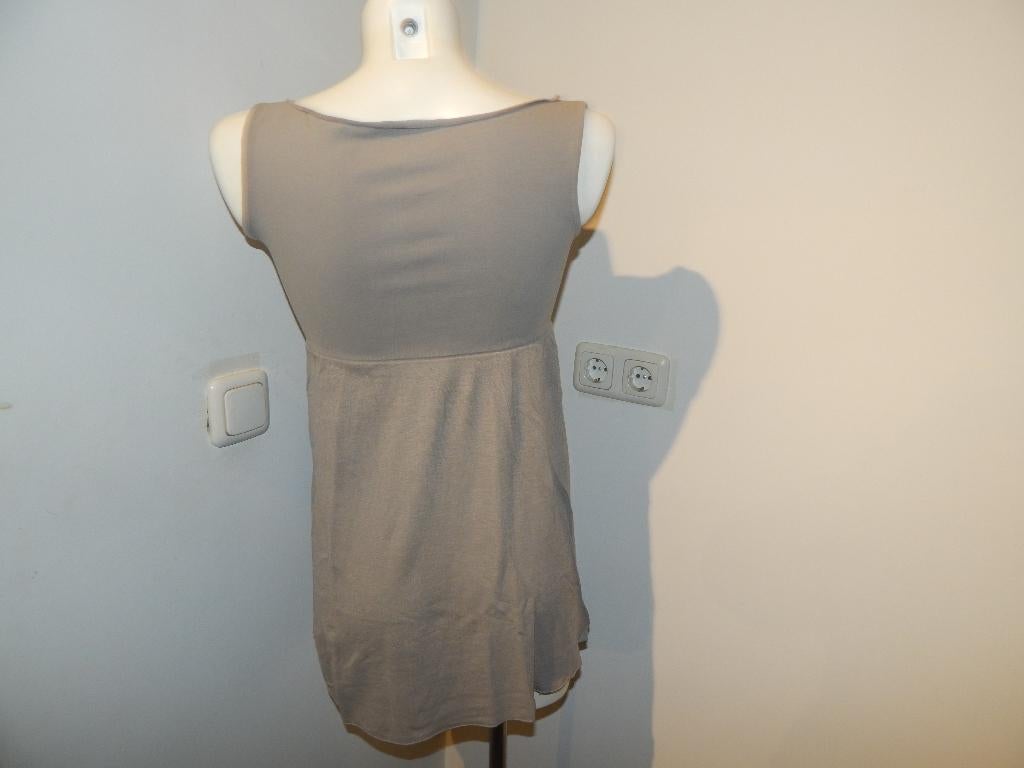 Sarah Pacini top tuniek elastish deel bovenkant zomers S/M, Overige kleuren, Verzenden, Sarah Pacini, Zo goed als nieuw