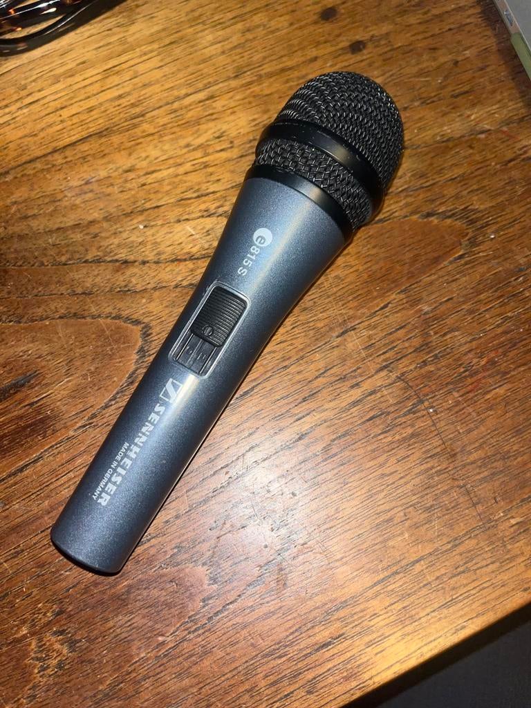Sennheiser E815s microfoon, Muziek en Instrumenten, Microfoons, Ophalen of Verzenden, Gebruikt, Zangmicrofoon
