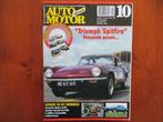 Auto Motor Klassiek 10 2001 Spitfire, Alpine A310, Indian, Ophalen of Verzenden, Nieuw, Renault