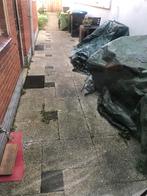 gratis grindtegels, Tuin en Terras, Tegels en Klinkers, Ophalen, Zo goed als nieuw, Beton, Terrastegels