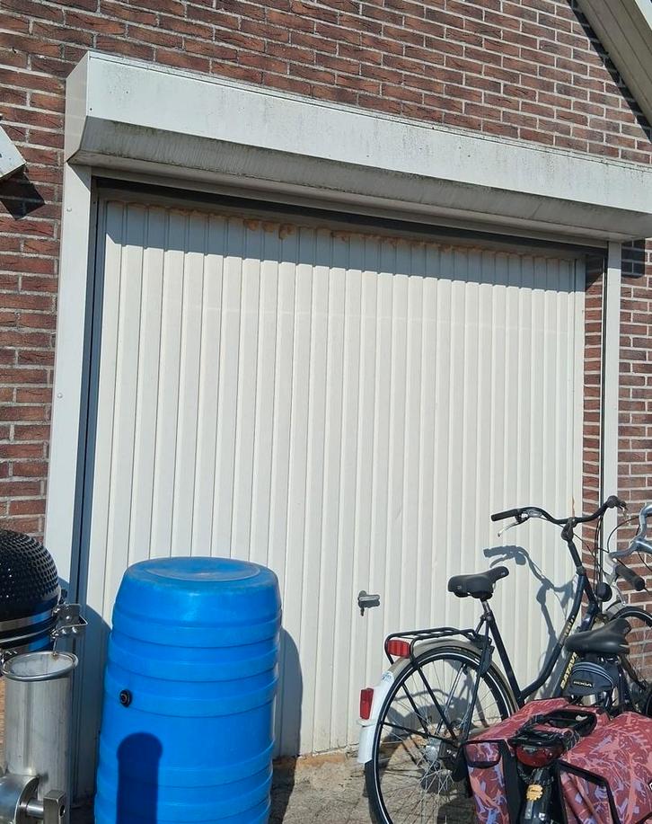 Homan roldeur garage - 276x265 cm (buitenmaten), Doe-het-zelf en Verbouw, Deuren en Horren, Gebruikt, Garagedeur, 215 cm of meer